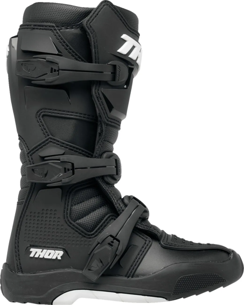 Cizme Copii Thor Blitz XR Black 1, 7, nordicamoto.ro
