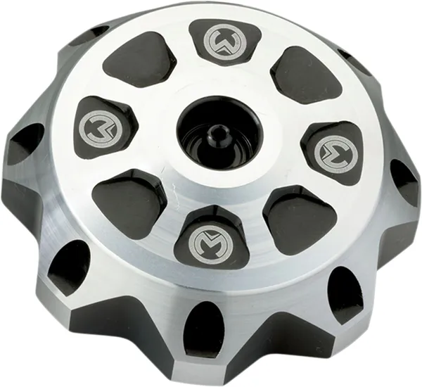 MOOSE RACING Aluminum Gas Cap Silver, 1, nordicamoto.ro