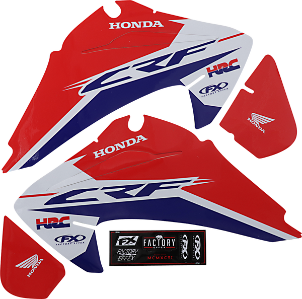 Evo Graphics Kit Black, Blue, Red, White, 2, nordicamoto.ro
