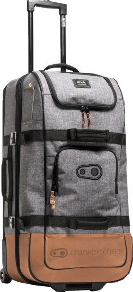 Albek Long Haul Roller Bag Black, Brown, Gray, 2, nordicamoto.ro