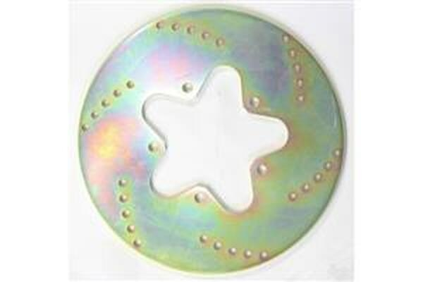 Round Hpsr Solid Brake Rotor Gold, Stainless Steel, Zinc, 1, nordicamoto.ro