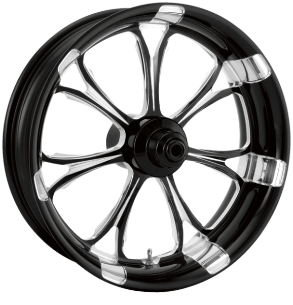 One-piece Aluminum Wheel Black, 1, nordicamoto.ro