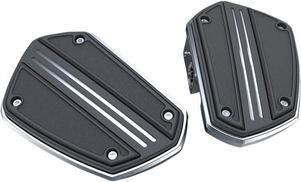 Twin Rail Boards Black, 1, nordicamoto.ro