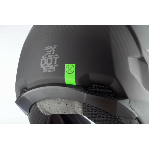 Klim X1 Alpha ECE/DOT Gloss Hi-Vis motoros sisak – fehér, 40, nordicamoto.ro