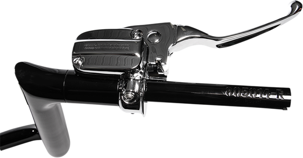 1-1/2(r) Ez Install Pointed Top Handlebar Black, 4, nordicamoto.ro