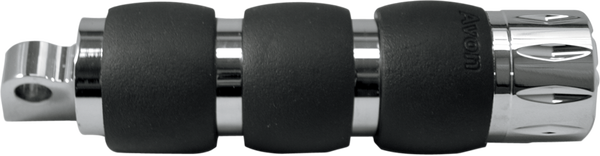 Male-mount Footpegs Black, Silver, 1, nordicamoto.ro