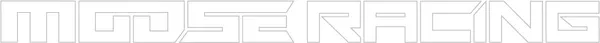 MOOSE RACING Moose Decal White, 3, nordicamoto.ro