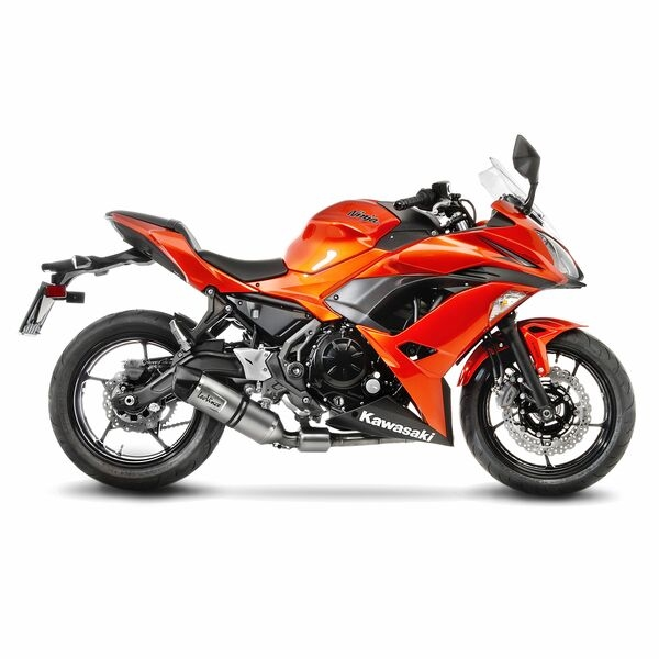 Lv One Evo Stainless Steel Full-system Exhaust Black, Matte, 4, nordicamoto.ro