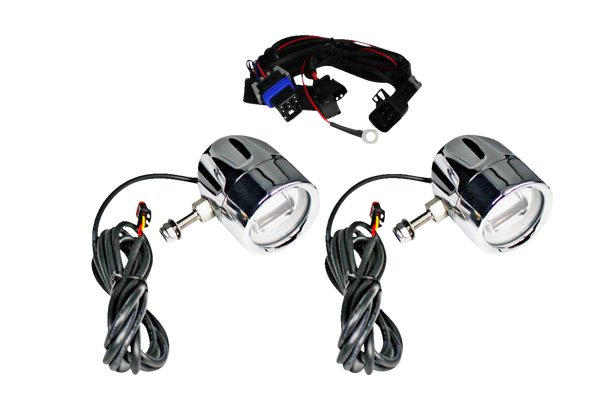 Probeam® Led Halo Fog Lamps Chrome, 1, nordicamoto.ro