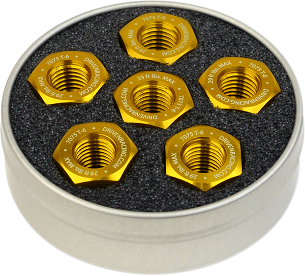 Sprocket Nuts Gold, 1, nordicamoto.ro