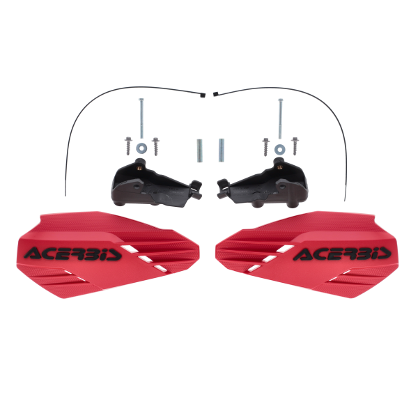 Acerbis K-Linear kézvédő a Gas Gas EC/EX/MC 21'-27' és a Husqvarna FE/TE 22'-24' modellekhez, piros/fekete, 4, nordicamoto.ro