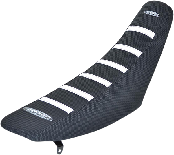 6-rib Gripper Seat Cover Black, 1, nordicamoto.ro