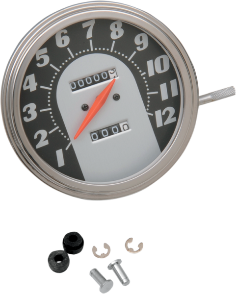 5(r) Fl-style 2:1 Speedometer Black, 1, nordicamoto.ro