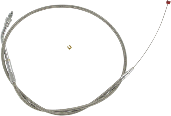 Stainless Steel Throttle/idle Cable Silver Standard, 1, nordicamoto.ro