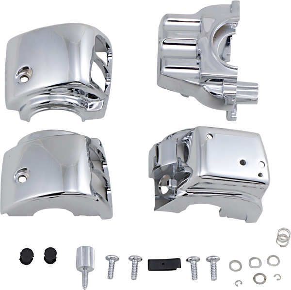 Chrome Switch Housing Silver, 2, nordicamoto.ro