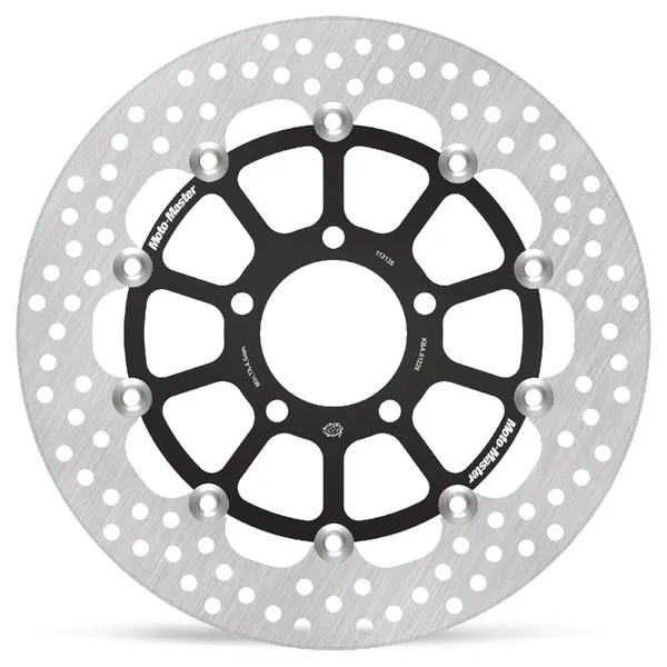 Halo sorozatú úszó rotor, fekete, rozsdamentes acél, 1, nordicamoto.ro