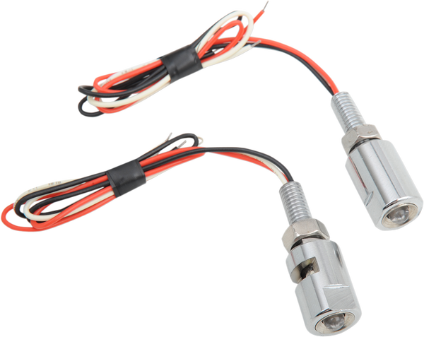 Led License Plate Bolt Lights Red, White, 1, nordicamoto.ro