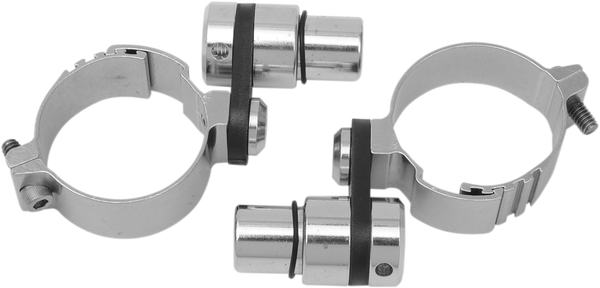 Turn Signal Relocation Hardware Kit Silver, 1, nordicamoto.ro