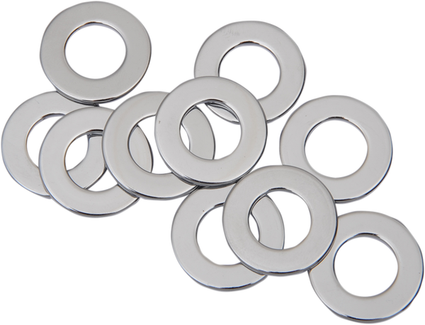 Specialty Flat Washers Silver, 2, nordicamoto.ro