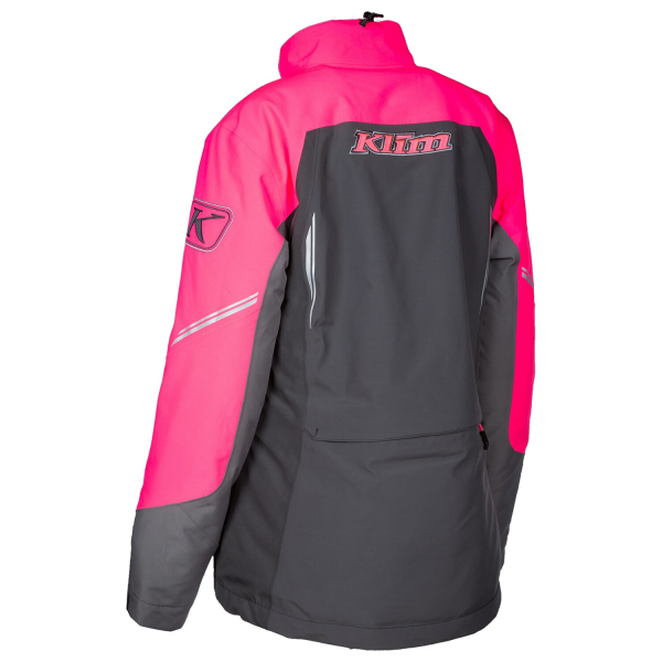 Klim Strata Insulated női motoros kabát, fekete – metál ezüst, 2, nordicamoto.ro