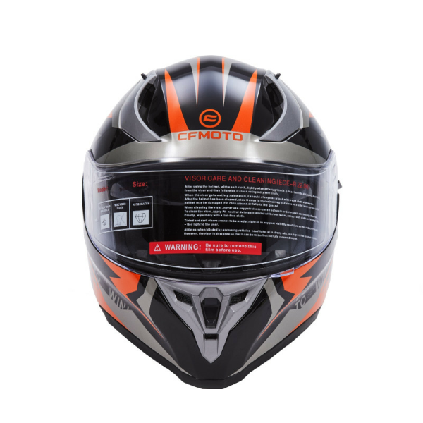 CASCĂ INTEGRALĂ NK ATHENS – NEGRU/PORTOCALIU CFMOTO, 9, nordicamoto.ro