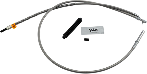 High-efficiency Stainless Steel Clutch Cable For Harley-davidson Silver +254 mm (10''), 1, nordicamoto.ro