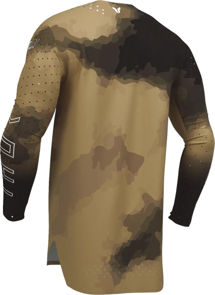 Thor Sportmode Carbon Brown póló, XXL, 12, nordicamoto.ro