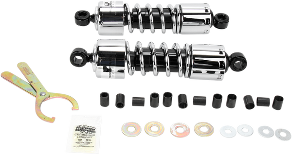 412 Series Cruiser Shocks Black, Chrome, 1, nordicamoto.ro