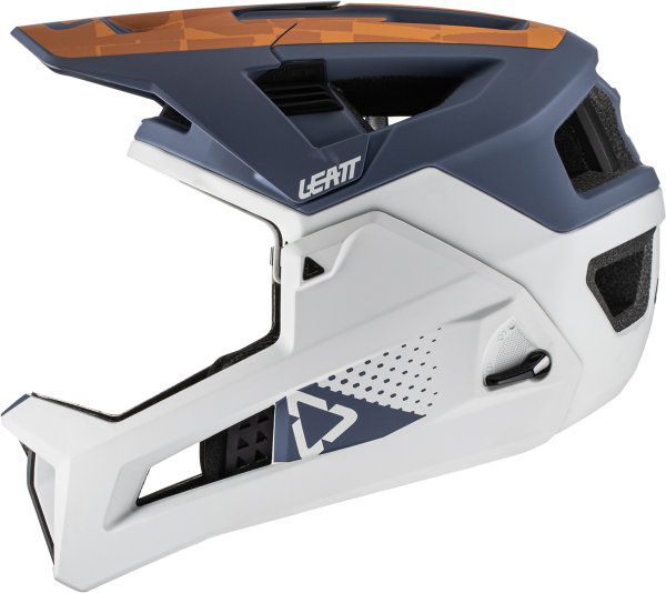 Casca MTB Leatt Enduro 4.0 White/Navy/Rust, 3, nordicamoto.ro