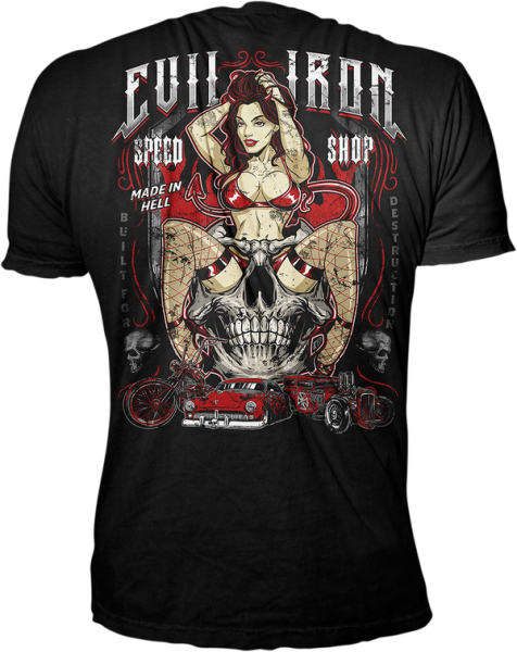 Evil Iron T-shirt Black 3XL, 2, nordicamoto.ro
