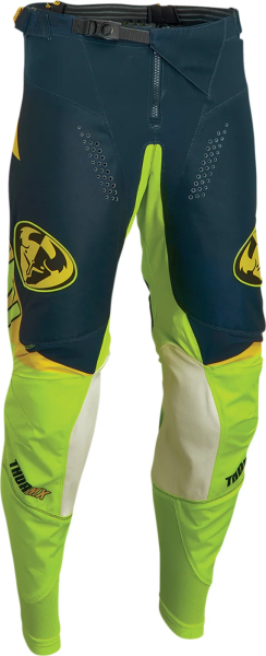 Pantaloni Thor Pulse 04 LE Midnight/Lime 28, 2, nordicamoto.ro