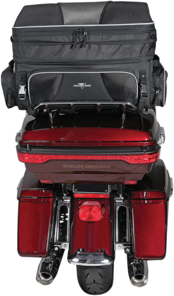 Route 1 Traveler Tour Trunk Rack Bag Black, 2, nordicamoto.ro