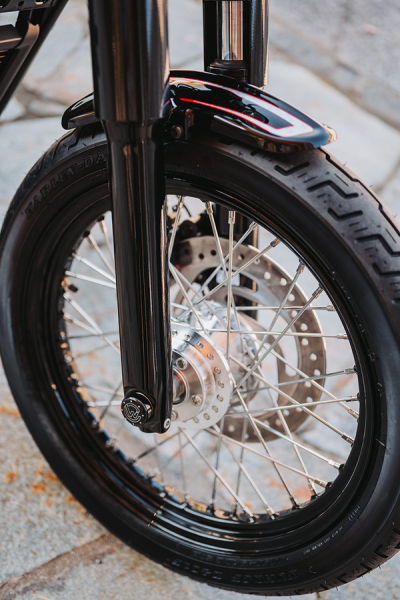 Front Fender Old School Black, 1, nordicamoto.ro