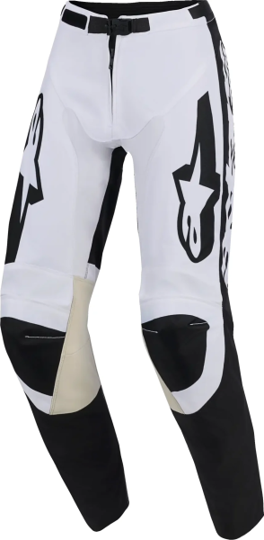 Pantaloni Alpinestars Racer Riway White 30, 1, nordicamoto.ro