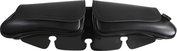 Dual Pouch Windshield Bag Black, 2, nordicamoto.ro