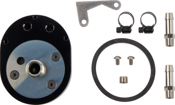 Jagg Offset Oil Filter Adapter Black, 1, nordicamoto.ro