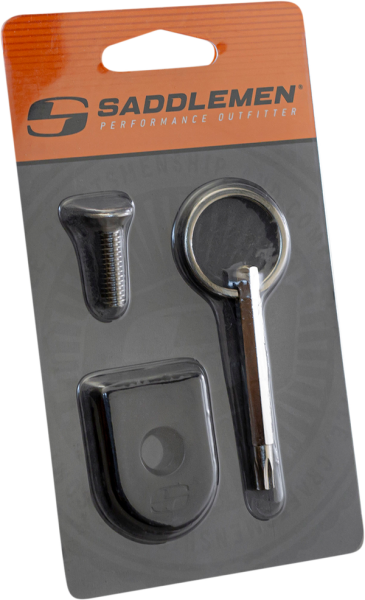 Security Seat Screw Black, 2, nordicamoto.ro