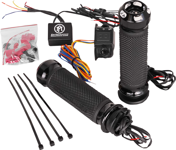 Apex Heated Grips Black, 1, nordicamoto.ro