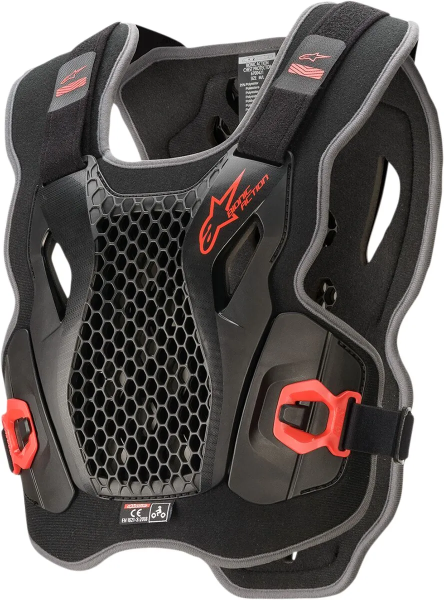 Armura Alpinestars Bionic Action Chest Protector Black/Red M/L, 1, nordicamoto.ro