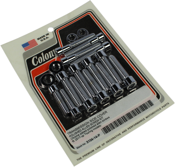 Transmission Side Cover Screw Kit Silver, 1, nordicamoto.ro