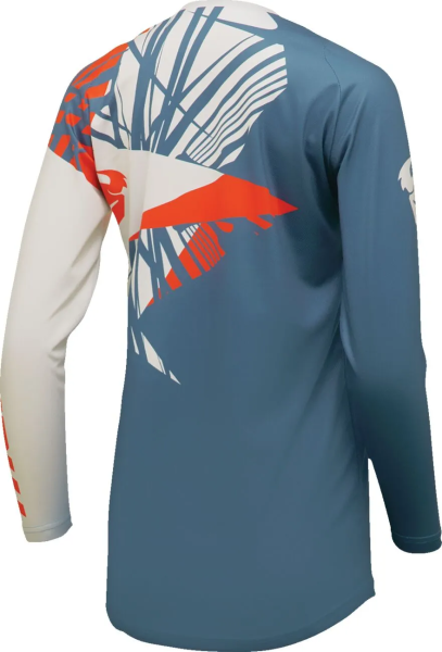 Tricou Dama Thor Sector Split Blue/White S, 6, nordicamoto.ro