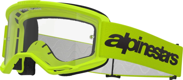 Alpinestars Vision 3 Wordmark zöld síszemüveg, 3, nordicamoto.ro