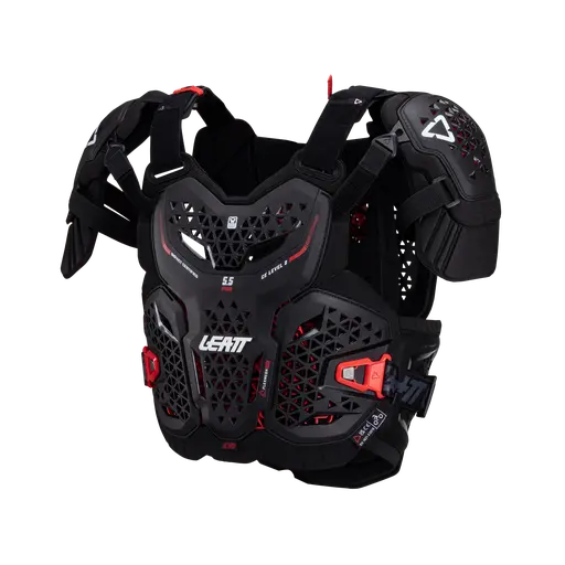 Leatt 5.5 PRO EVO mellkasvédő, fehér, S–M, 8, nordicamoto.ro