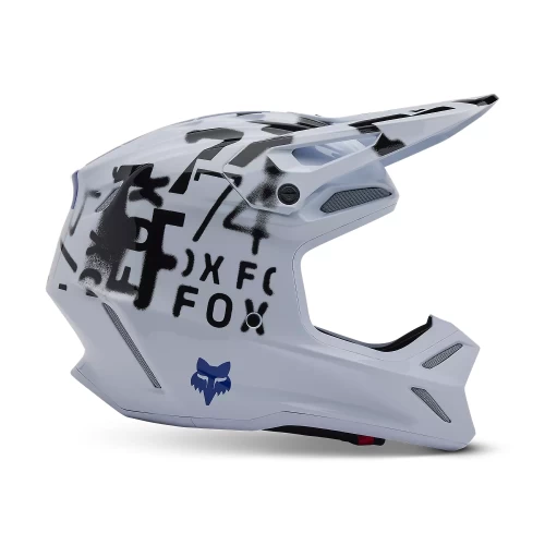 Fox V3 Seventy4 sisak, fehér, M, 2, nordicamoto.ro