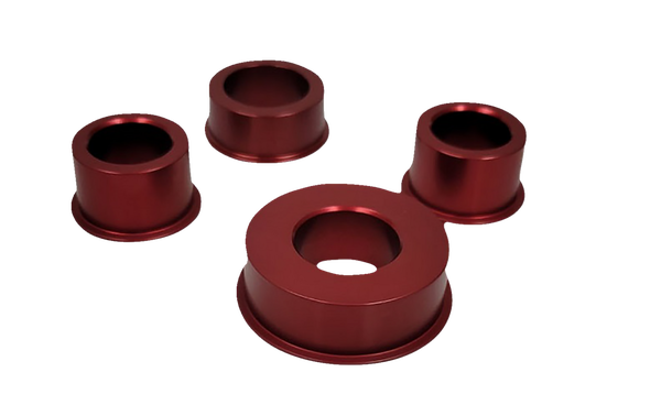Captive Wheel Spacer Red, 1, nordicamoto.ro