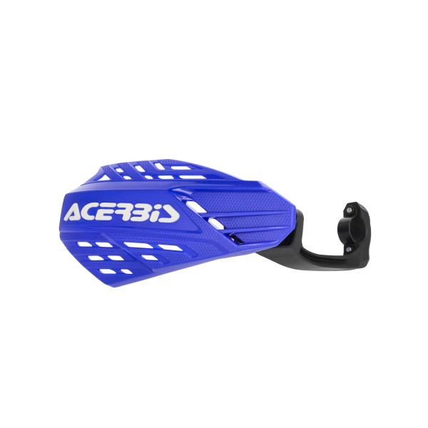 Acerbis Linear Vented univerzális terepkerékpár-kézvédő KTM/Honda/Yamaha/Kawasaki/Husqvarna/GasGas/Beta modellekhez – Fekete/Narancssárga, 18, nordicamoto.ro