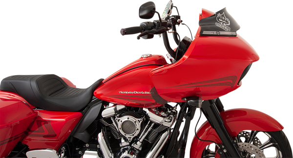 Sport Flare Windshield Black, 2, nordicamoto.ro