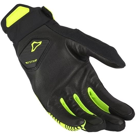 Manusi de piele MACNA OBTAIN LEATHER 3XL Negru/Rosu, 15, nordicamoto.ro