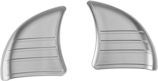 Tri-line Inner Fairing Cover Plates Chrome, 1, nordicamoto.ro