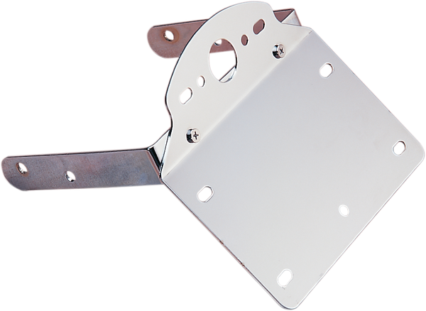 License Plate And Taillight Bracket Chrome, 1, nordicamoto.ro